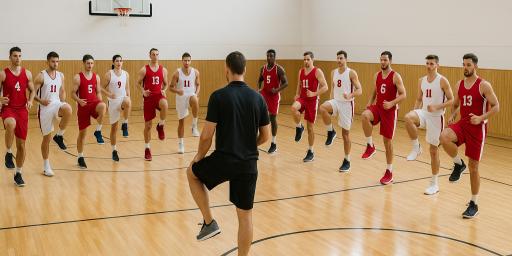 S'échauffer au basket sans se blesser